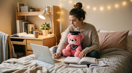 Stressabbau-Kuscheltiere für Studierende