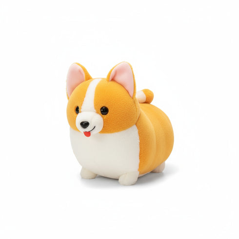 Kawaii Corgi Kuscheltier Orange