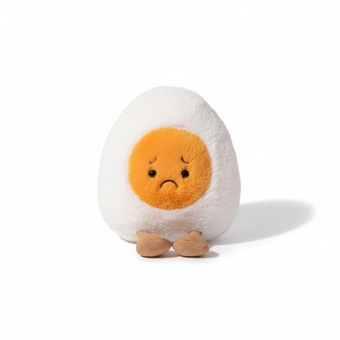 Kuscheltier Ei mit Emotionen
