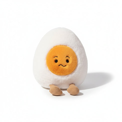 Kuscheltier Ei mit Emotionen