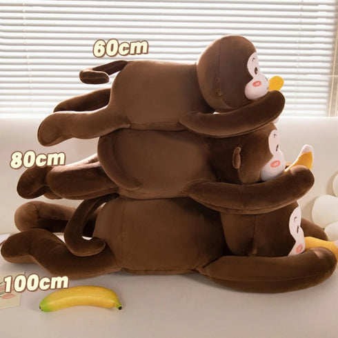 Affe Kuscheltier XXL