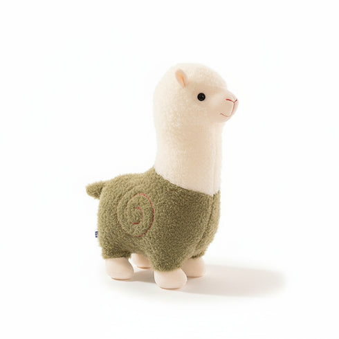 Alpaka Kuscheltier Bunt Grün