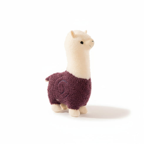 Alpaka Kuscheltier Bunt Lila