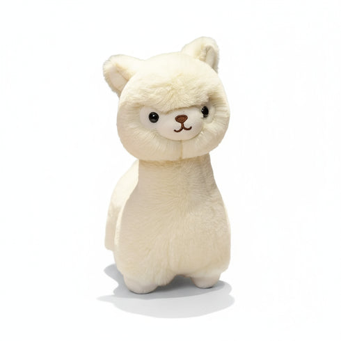 alpaka kuscheltier kawaii weiss