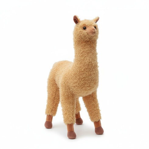 alpaka kuscheltier xxl braun