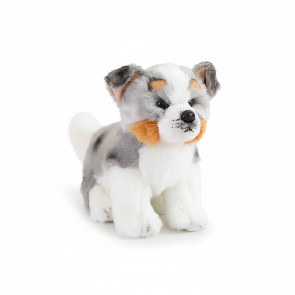 Australian Shepherd Kuscheltier Grau