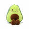 Avocado Kuscheltier Kawaii Grün