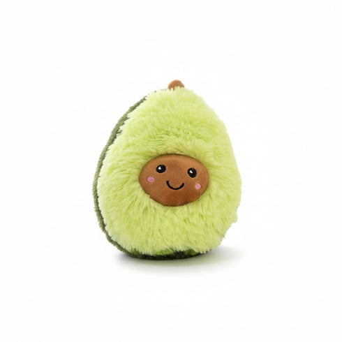 Avocado Kuscheltier mit Gesicht Grün