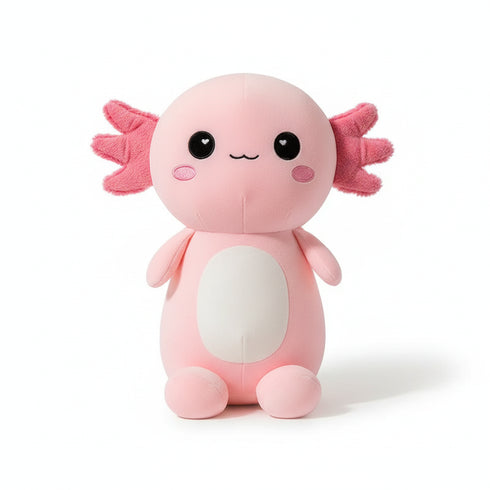 Axolotl Kuscheltier Kawaii Rosa