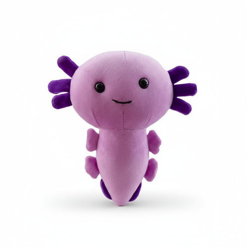 Axolotl Kuscheltier Klein Lila