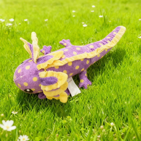 Axolotl Kuscheltier Lila