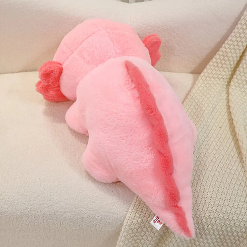 Axolotl Kuscheltier Rosa