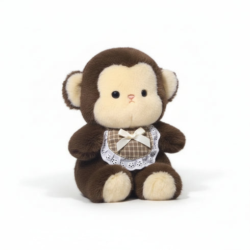 Baby Affe Kuscheltier Braun