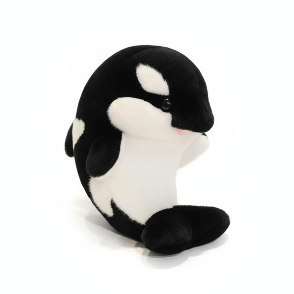 Baby Delfin Kuscheltier Schwarz