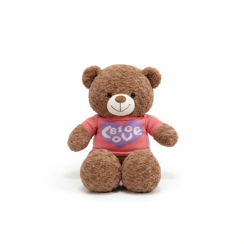 Bär Kuscheltier Big Love Braun