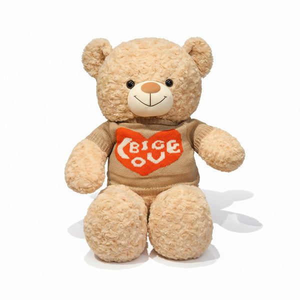 Bär Kuscheltier Big Love Weiß