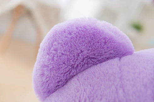 Bär Kuscheltier Lila