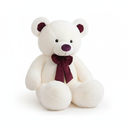 Bär Kuscheltier XXL Weiß