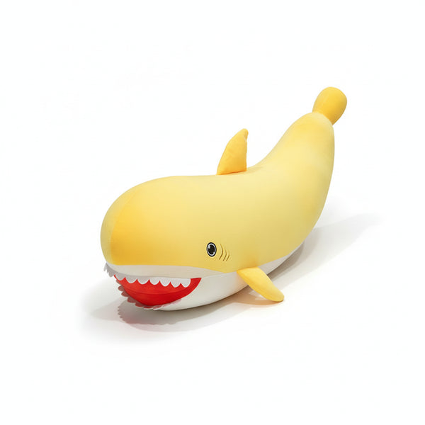 Bananen Hai Kuscheltier Gelb