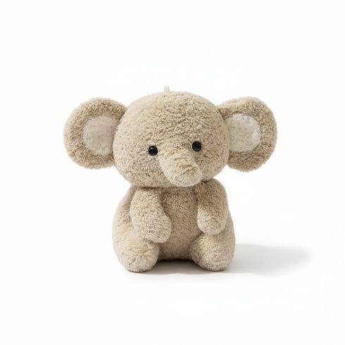 Beige Kuscheltier Elefant Klein
