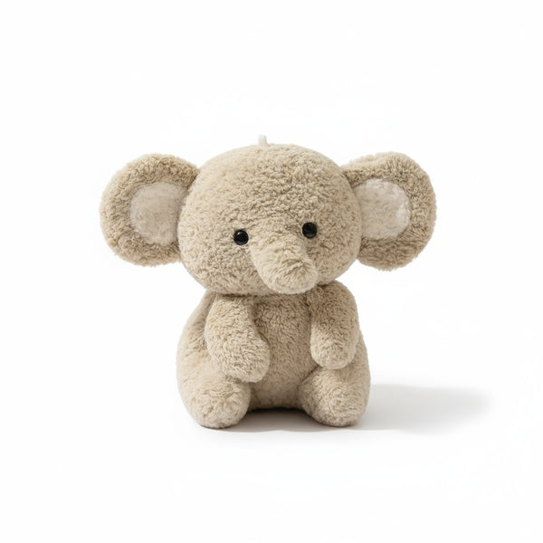 Beige Kuscheltier Elefant Klein