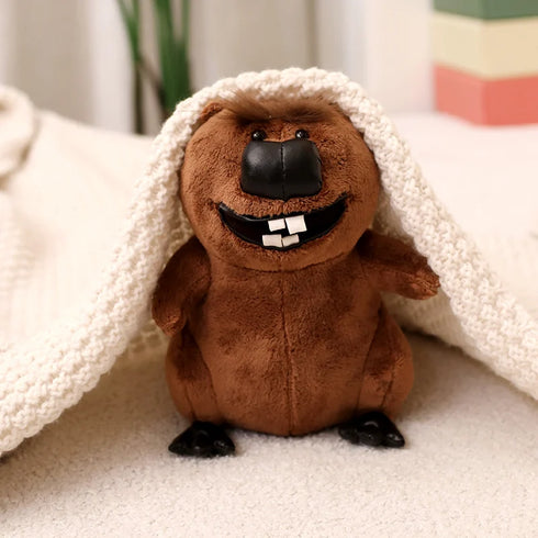 Biber Kuscheltier Lustig