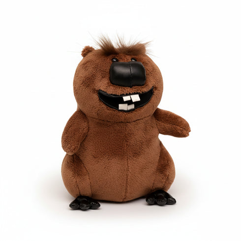 Biber Kuscheltier Lustig Braun