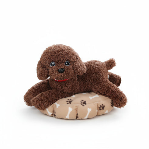 Bichon Frisé Kuscheltier Braun