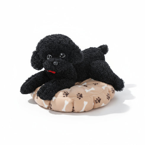 Bichon Frisé Kuscheltier Schwarz