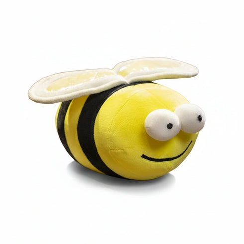 Biene Kuscheltier mit großen Augen Gelb