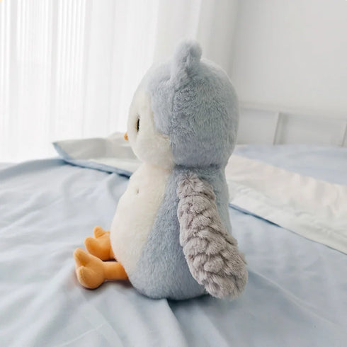 Blau Eule Kuscheltier