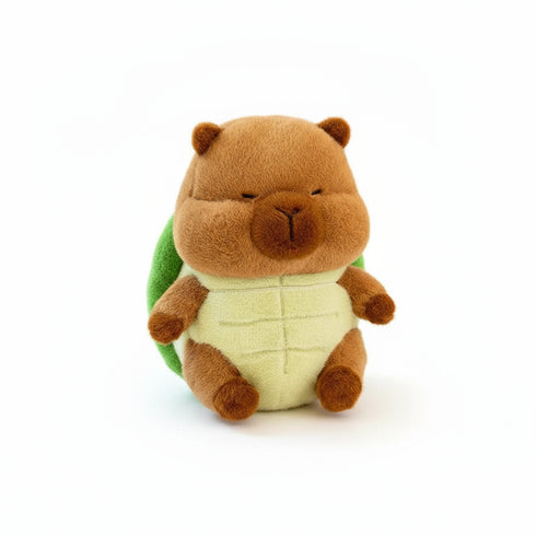 Braun Capybara Kuscheltier mit Schildkrötenpanzer