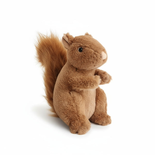 Braun Naturgetreues Eichhörnchen Kuscheltier