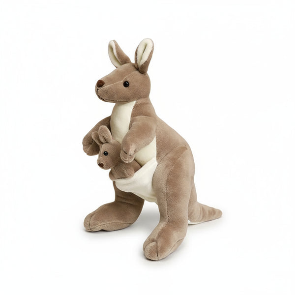 braunes kanguru kuscheltier braun