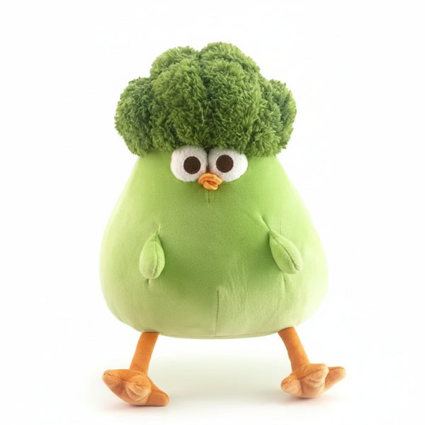 Brokkoli Kuscheltier Cartoon Grün