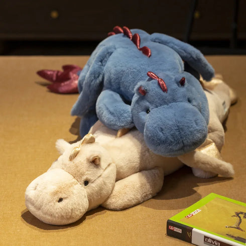Bunter Drachen Kuscheltier