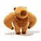 Capybara Kuscheltier Muskel Edition Braun