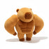 Capybara Kuscheltier Muskel Edition Braun