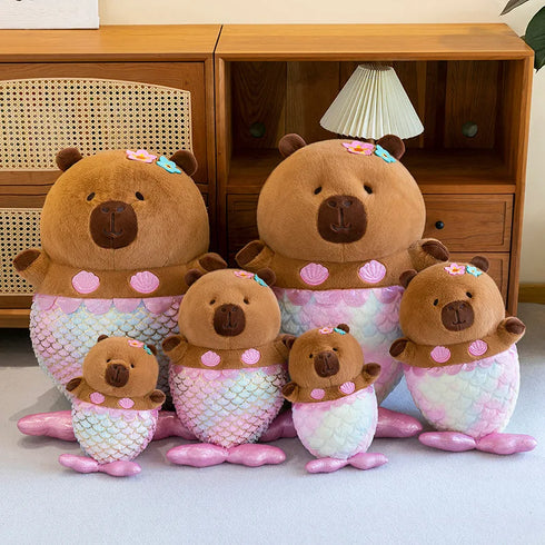 Capybara-Meerjungfrau Kuscheltier