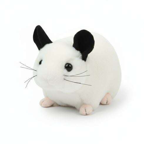 Chinchilla Kuscheltier Weiß