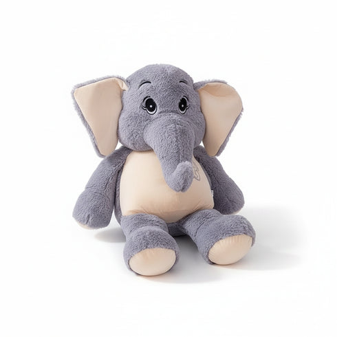 Chubby Elefant Kuscheltier Grau
