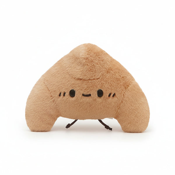 Croissant Kuscheltier Kawaii Braun