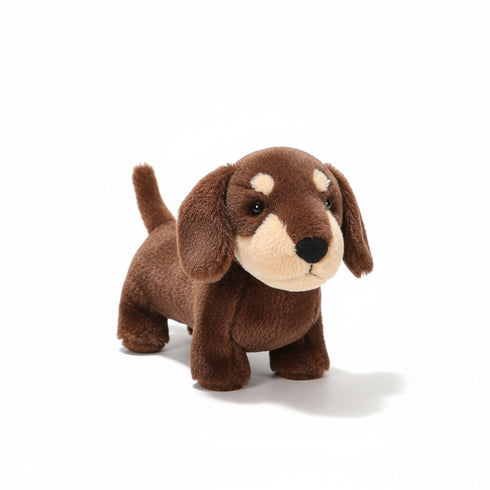 Dackel Kuscheltier Schmusen Braun