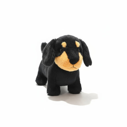 Dackel Kuscheltier Schmusen Schwarz