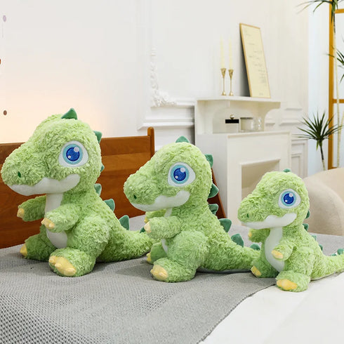 Dinosaurier Kuscheltier mit großen Augen