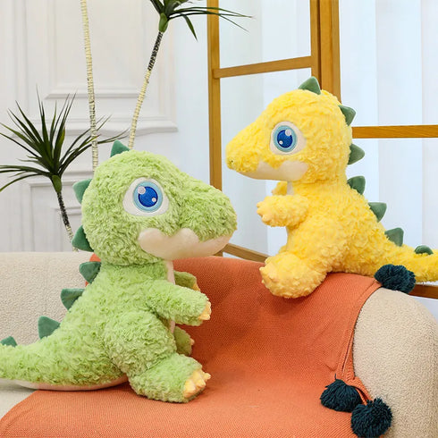 Dinosaurier Kuscheltier mit großen Augen