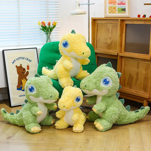 Dinosaurier Kuscheltier mit großen Augen