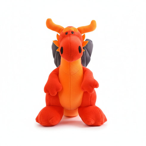 Drache Kuscheltier Fantasy Orange