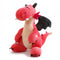 Drache Kuscheltier Fantasy Rosa
