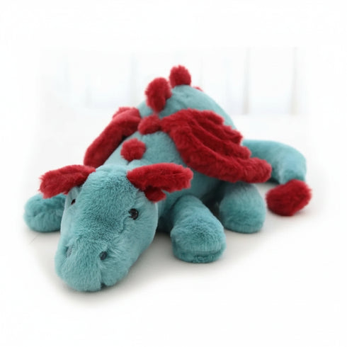 Drache Kuscheltier Superweich Blau